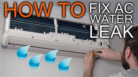 why does my window ac leak water inside|Why Is My Air Conditioner Leaking Water and How to。